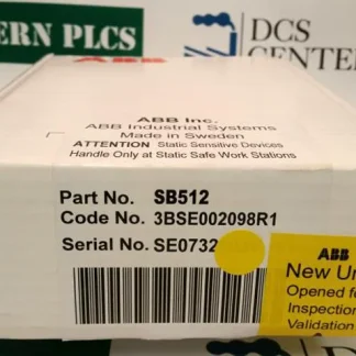 ABB SB512 Advant OCS DCS Control System Modules