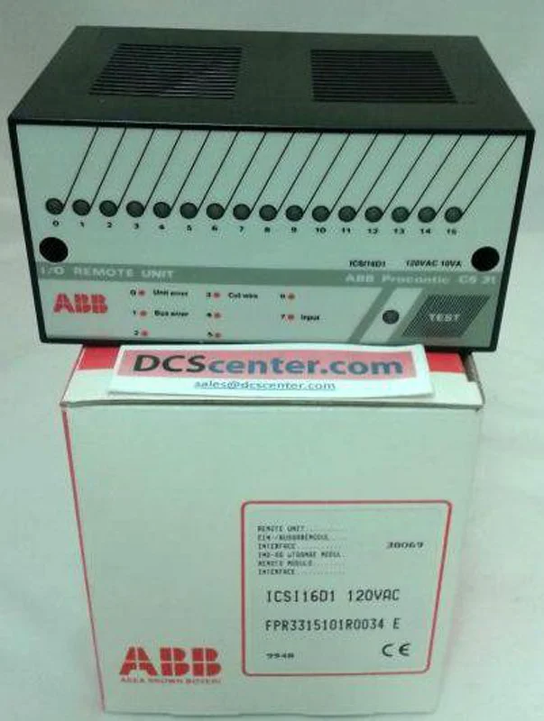 ABB ICSI16D1120 Procontic DCS Control System Modules