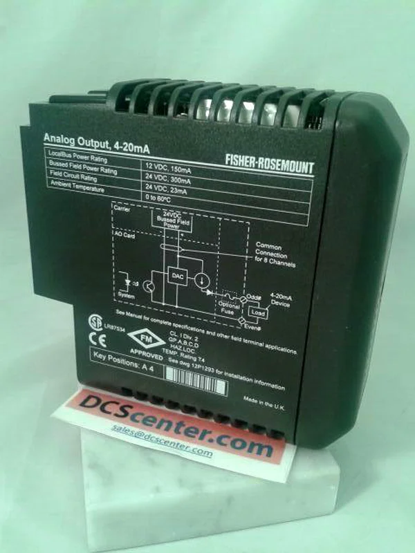 Emerson KJ3002X1BB1 DeltaV DCS Control System Modules
