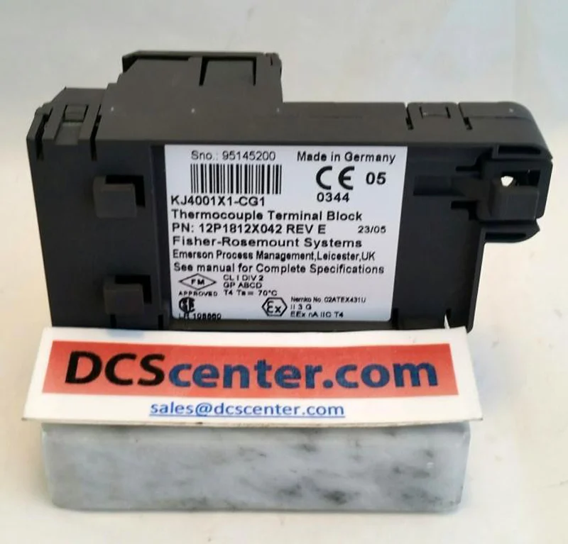 Emerson KJ4001X1CG1 DeltaV DCS Control System Modules