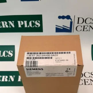 Siemens 6ES73525AH000AE0 Simatic S7 PLCs PLC Modules