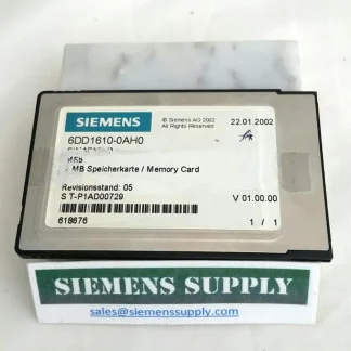 Siemens 6DD16100AH0 Simadyn Drives Drive Controllers
