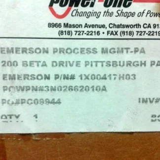 Westinghouse 1X00417H03 Q-Line Power Distribution Circuit Breakers